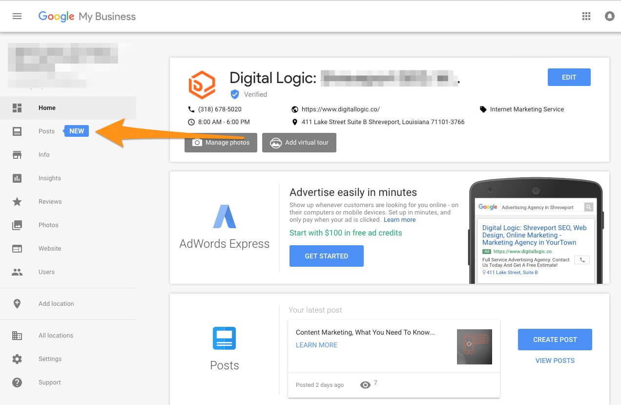 how_to_post_on_google_business_page Digital Logic Digital Marketing