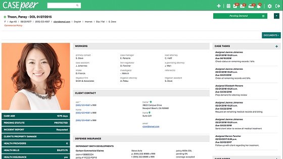 11 CASEpeer legal and law firm practice managment software review