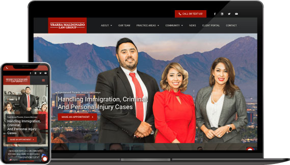 Law firm website design