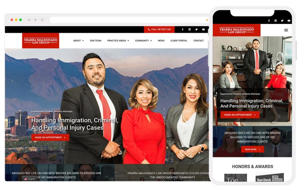 Law firm web design