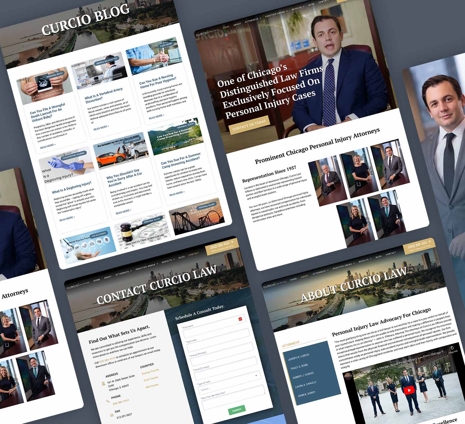 curcio law web showcase