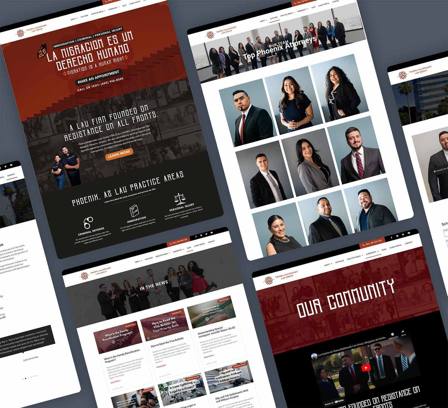 law firm case study web showcase