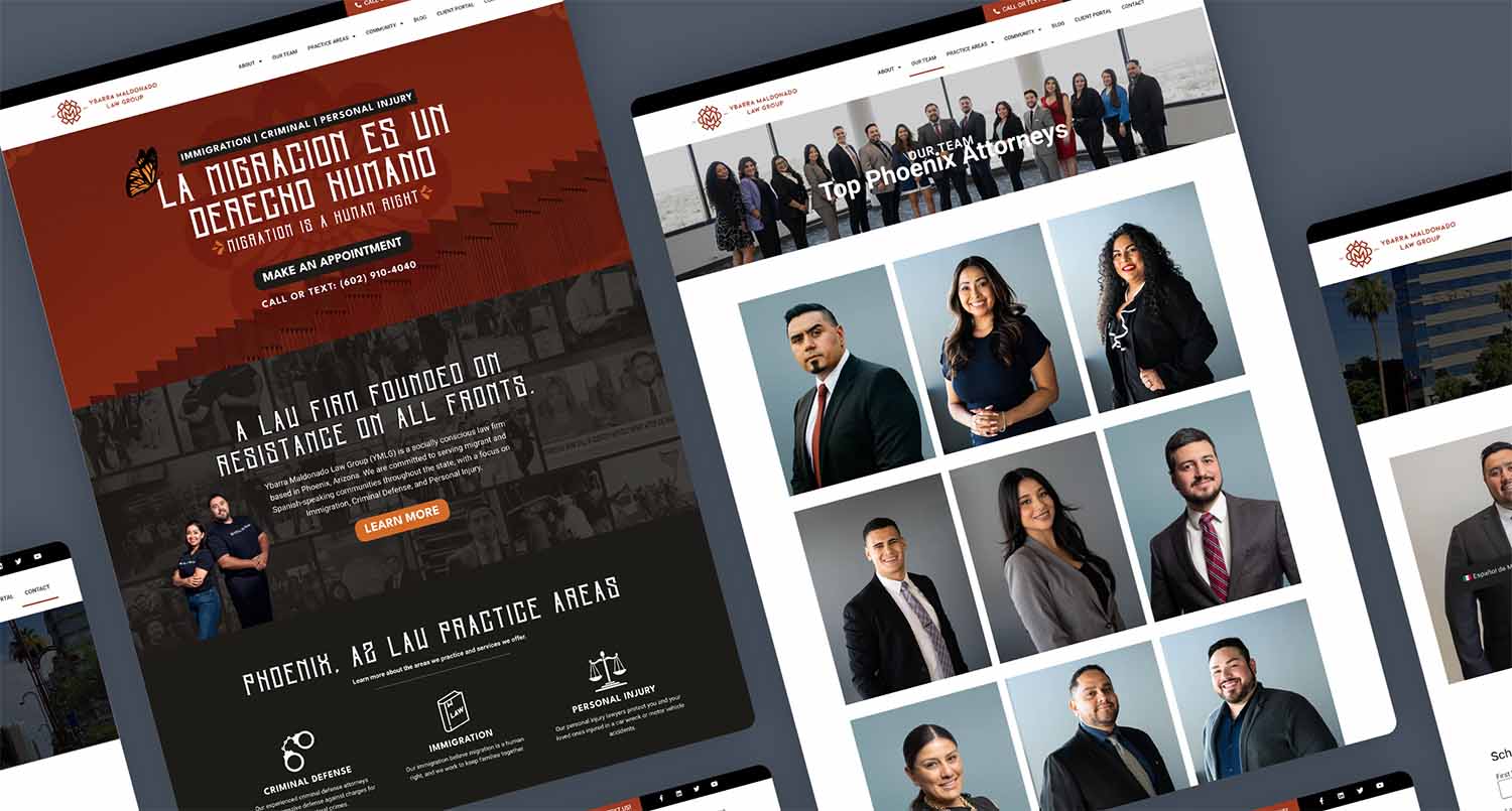 law firm case study web showcase