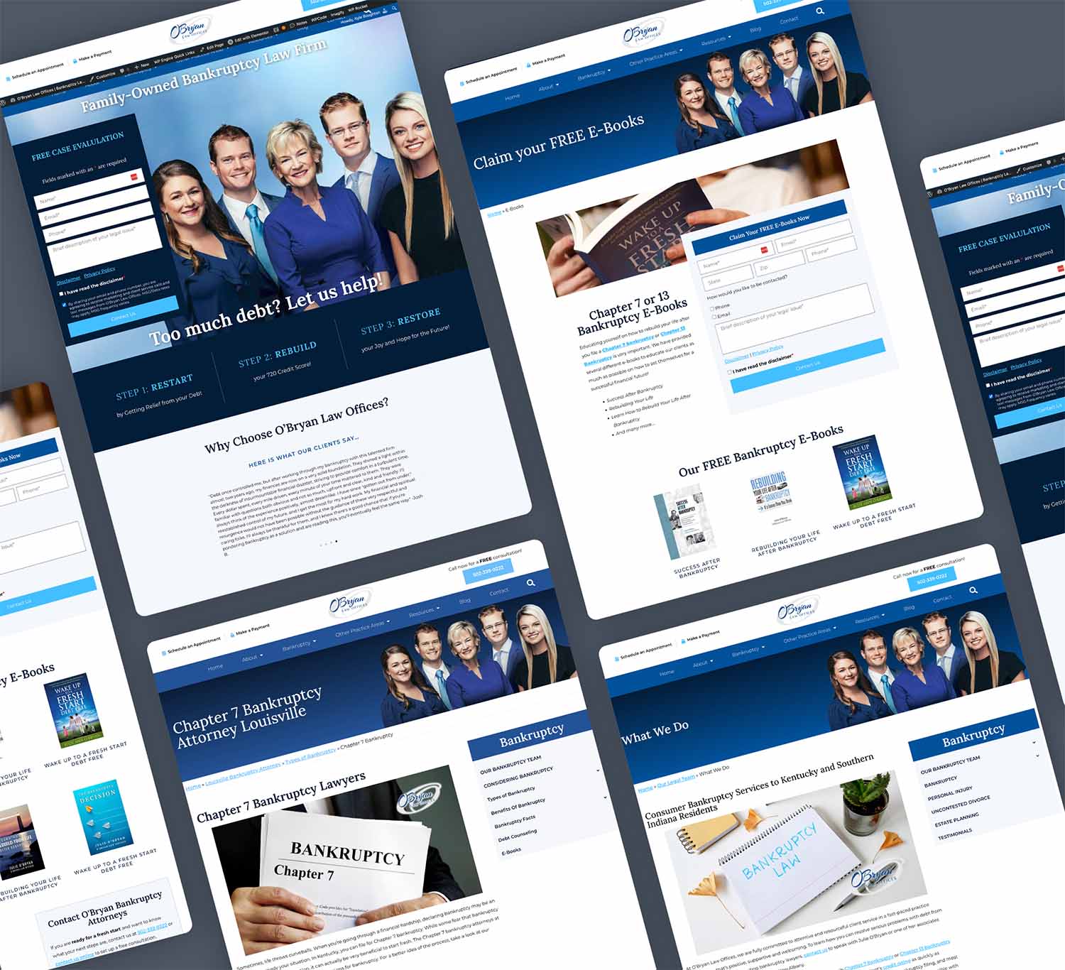 law firm seo case study showcase